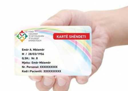 MSH shtyn deri ne 30 prill afatin per paisjen me karten e shendetit